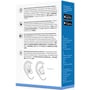 Наушники Sennheiser CX 400BT True Wireless Mic White (508901): Тип крепления без креплений