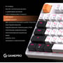 Клавиатура GamePro MK170W (Red) с Hot-Swap RGB White фото 12