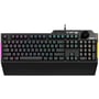 Клавиатура ASUS TUF Gaming RGB Black (90MP01X0-BKMA00): Интерфейс подключения USB