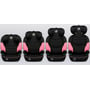 Автокресло Lionelo Lars I-Size 15-36 кг Pink Baby: Крепление Isofix нет