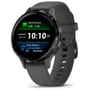 Смарт-годинник Garmin Venu 3S Slate Stainless Steel Bezel with Pebble Grey Case and Silicone Band (010-02785-00)