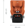 Автокрісло Britax Römer DUALFIX PRO Night Blue (2000039720): Матеріали обшивки текстиль