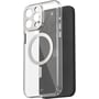 Чохол для iPhone Moshi iGlaze Slim Hardshell Case Luna Silver (99MO231004) для iPhone 15 Pro Max