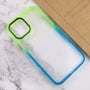 Чохол для iPhone TPU Case TPU+PC Fresh Sip Turquoise/Citric для iPhone 13: Матеріали поликарбонат и полиуретан