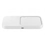 Зарядний пристрій Samsung Wireless Charger Duo (з TA) 15W White for Smartphones and Galaxy Buds (EP-P5400TWRGRU) фото 4