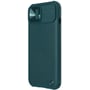 Чехол для iPhone Nillkin Leather Case Camshield Green for iPhone 13: Материалы искусственная кожа