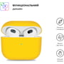 Чохол для навушників ArmorStandart Ultrathin Silicon Yellow (ARM60299) для Apple AirPods 3: Тип Чехол