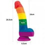 Фаллоимитатор LoveToy Prider Dildo 8": Наличие вибрации Нет