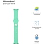 Аксесуар для Watch ArmorStandart Sport Band (3 Straps) Spearmint (ARM57873) для Apple Watch 42/44/45/49mm: Сумісність Apple Watch 49mm, Apple Watch 45mm, Apple Watch 44mm, Apple Watch 42mm