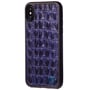 Чехол для iPhone Gmakin Leather Case Fashion Blue (GLI12) for iPhone X/iPhone Xs: Цвет синий