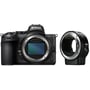 Nikon Z5 + FTZ adapter: Чувствительность ISO 100-51200 ISO, Auto ISO