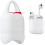 Чехол для наушников Becover Case Kindon i-Smile with Belt White IPH1430 (702345) for Apple AirPods