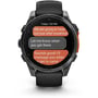 Смарт-часы Garmin Fenix 8 AMOLED 47mm Slate Grey with Black Silicone Band (010-02904-00): Материал корпуса нержавеющая сталь