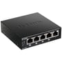 Сетевой коммутатор D-Link DGS-1005P: Порты только Gigabit Ethernet (10/100/1000)