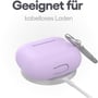 Чохол KeyBudz Elevate Series Keychain Lavender (AP3_S5_LVD) для Apple AirPods 3: Особливості С карабином