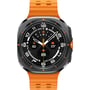 Смарт-годинник Samsung Galaxy Watch Ultra 47mm LTE Titanium Grey with Orange Marine Band (SM-L705FDAA): Матеріал корпуса Титан