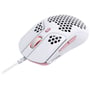 Мышь HyperX Pulsefire Haste White-Pink (4P5E4AA): Эргономика симметричная для левшей