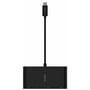 Адаптер Belkin Adapter USB-C to HDMI + VGA + USB + RJ45 Black (AVC004BTBK): Додаткові роз'єми HDMI, USB OTG, Ethernet, VGA