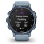 Смарт-годинник Garmin Descent Mk2S Mineral Blue with Sea Foam Silicone Band (010-02403-07): Сенсорний екран немає