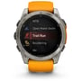 Смарт-часы Garmin Fenix 8 AMOLED 51mm Sapphire Titanium with Spark Orange/Graphite Silicone Band (010-02905-11) фото 11