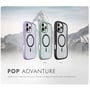 Чехол для iPhone LAUT POP ADVENTURE MagSafe Black (L_IP24B_PA_BK) for iPhone 16 Pro: Цвет черный