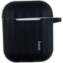 Захисний чохол для навушників Airpods 2 HOCO silicone case black (P) фото 6