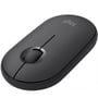 Мышь Logitech Pebble M350 Graphite (910-005718. 910-005607): Интерфейс подключения Bluetooth, Wireless