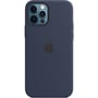 Чехол для iPhone Apple Silicone Case with MagSafe Deep Navy (MHL43) for iPhone 12/iPhone 12 Pro фото 7