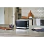 Тостер Russell Hobbs 28091-56 Structure Black: Материал корпуса нержавеющая сталь