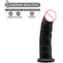 Фаллоимитатор Silexd Robby Black (Premium Silicone Dildo MODEL 2 size 6"): Тип Реалистичные