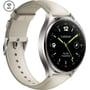 Смарт-годинник Xiaomi Watch 2 Titan Gray Case with White Leather Strap (UA): Матеріал корпуса алюминий