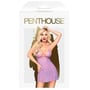 Мини-платье с кружевным лифом и стрингами Penthouse - Bedtime Story Purple L/XL: Применение На тело