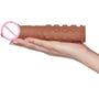 Насадка на член LoveToy Pleasure X-Tender Penis Sleeve Add 2" Brown: Наличие вибрации Нет