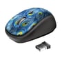 Мишка Trust Yvi Wireless Mouse Peacock (23388): інтерфейс підключення Wireless, USB