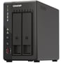 Сетевой накопитель (NAS) Qnap TS-253E-8G: Слоты для дисков 2 x 2,5" или 3,5" HDD/SSD, 2хM.2 2280 PCIe Gen 3 x2