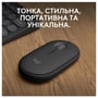 Мышь Logitech Pebble Mouse 2 M350s Graphite (910-007015): Интерфейс подключения Bluetooth, Wireless