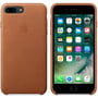 Чохол для iPhone Apple Leather Case Saddle Brown (MMYF2/MQHK2) for iPhone 8 Plus/iPhone 7 Plus: Тип чохла накладка на задню частину