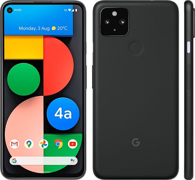 Смартфон Google Pixel 4a 5G 6/128GB Just Black купить в Киеве