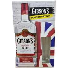 Набор Джин Gibson's London Dry 0.7 л 37.5% + бокал (WNF4820196540175)