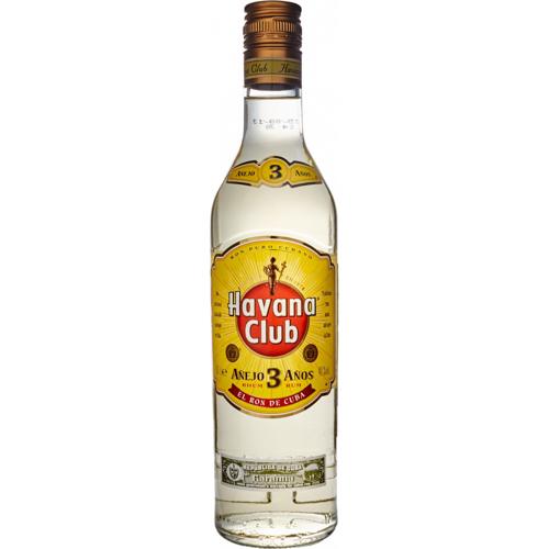 Ром Havana Club 3 роки витримки 0.5л 40% (STA8501110089319)