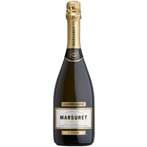 Ігристе вино Marsuret Valdobbiadene Prosecco Superiore "Il Soller" Extra Dry біле 0.75 л (WHS8052439180176)
