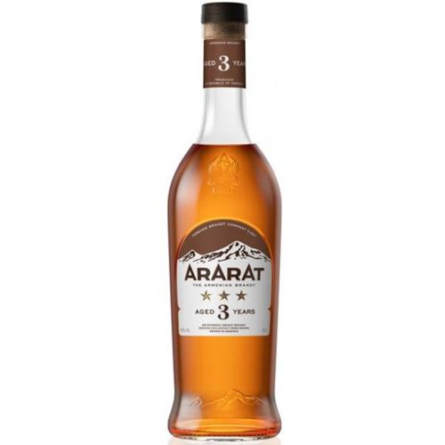 Бренди армянский Ararat, 3 years old, 0.5л, 40% (STA4850001001904)