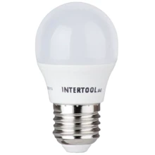 Світлодіодна лампа INTERTOOL LL-0112 LED G45, E27, 5Вт, 150-300В, 4000K: Тип цоколя E27