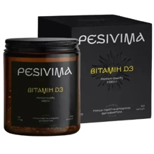 Pesivima Vitamin D3 Витамин D3 Cholecalciferol (Швейцарія) 2000 IU120 желатиновых капсул: Форма выпуска Капсулы