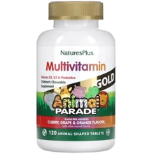 Nature's Plus Gold Assorted Chewable Мультивітаміни для дітей 120 таблеток: Форма випуску Таблетки