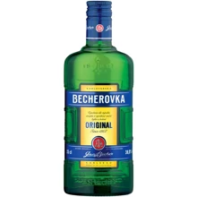 Лікерна настоянка на травах Becherovka 0.35л 38% (STA8594405101131): Об'єм, л 0.35