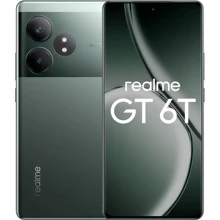 Смартфон Realme GT 6T 5G 12/256GB Razor Green (UA UCRF): Дисплей 6.78" LTPO AMOLED (1264 x 2780) / 450 ppi / Corning Gorilla Glass Victus 2