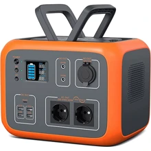 Зарядная станция Bluetti PowerOak AC50S 500Wh 135000mAh 300W Orange: Емкость аккумулятора, Вт/ч 500