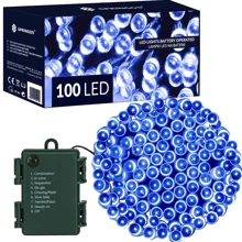 Гирлянда на батарейках Springos 10 м 100 LED CL4033 Blue: Производитель Springos