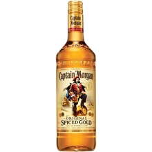 Алкогольний напій на основі Карибського рому Captain Morgan "Spiced Gold" 0.5л (BDA1RM-RCM050-008): Об'єм, л 0.5